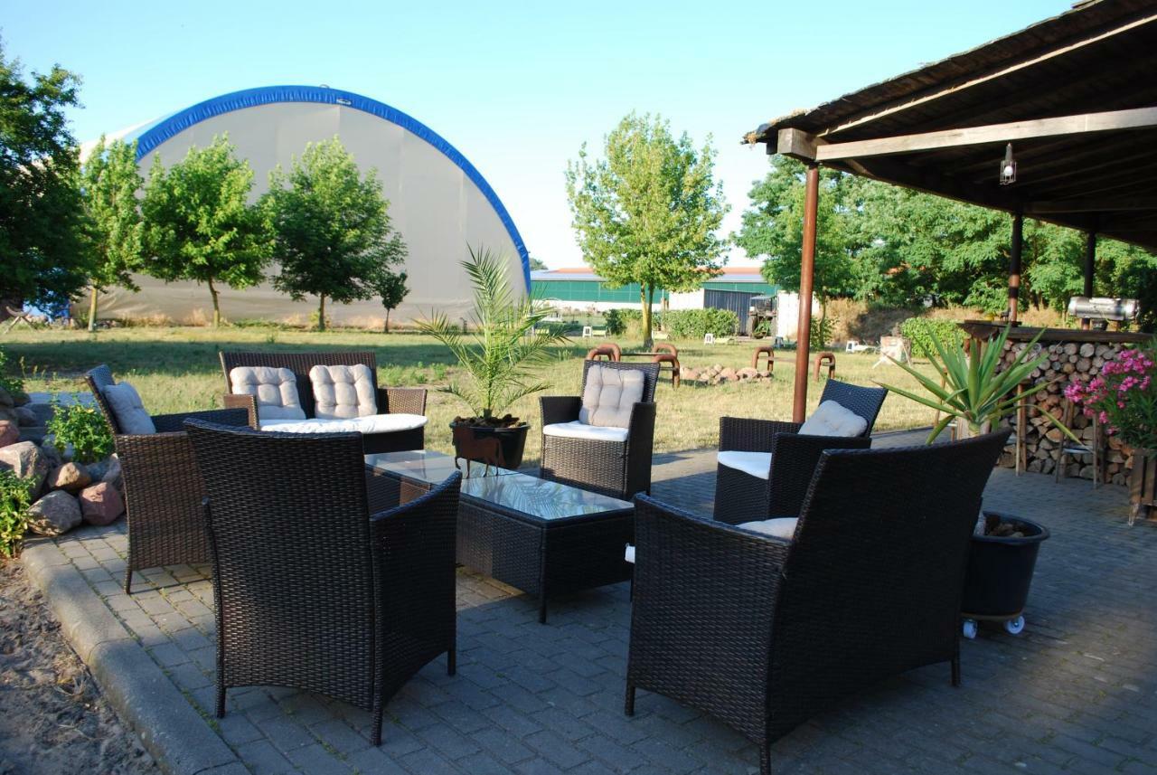 Ferienwohnung Auf Pferdehof Dreetz Exterior foto